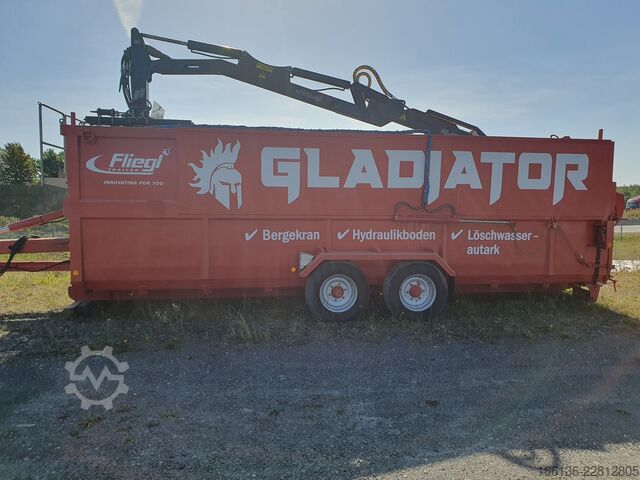 Anhänger Fliegl GLADIATOR - Löschcontainer Feuerwehr