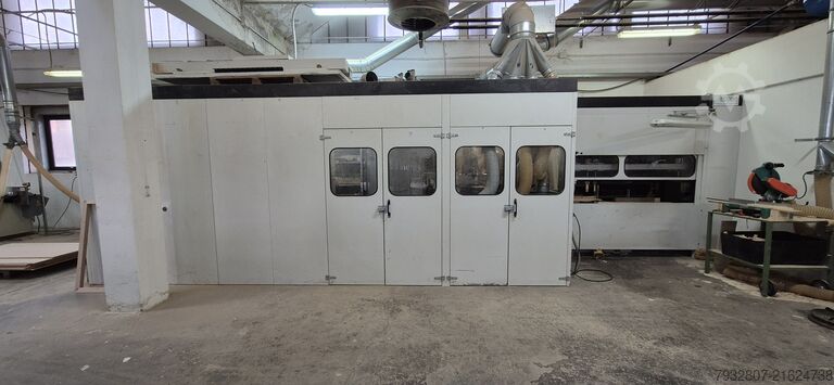 Edge banding machine (contour machine) P. BACCI FC8-2500