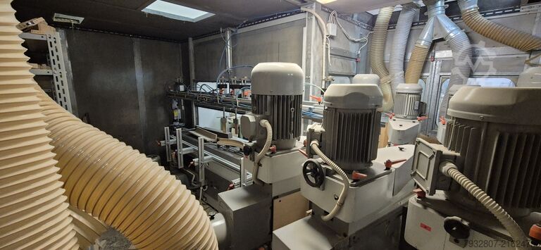 Edge banding machine (contour machine) P. BACCI FC8-2500