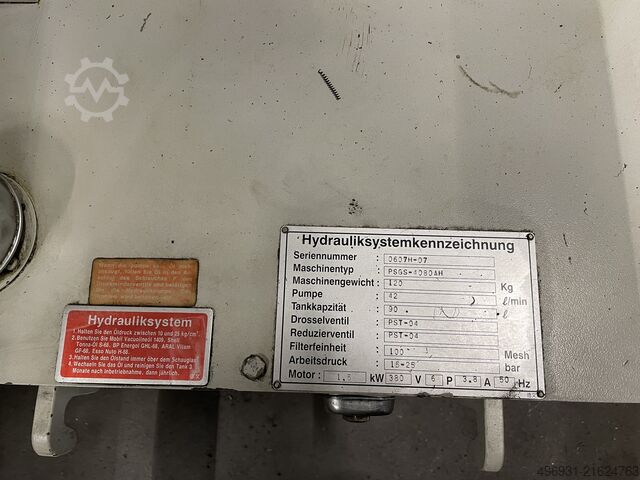 Flachschleifmaschine Proth PSGS-4080AH