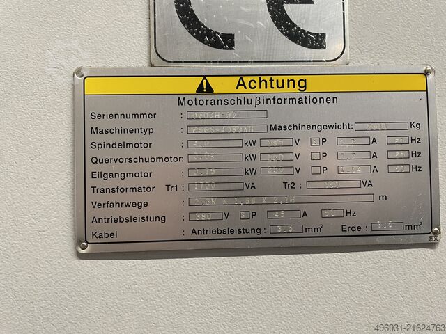 Flachschleifmaschine Proth PSGS-4080AH