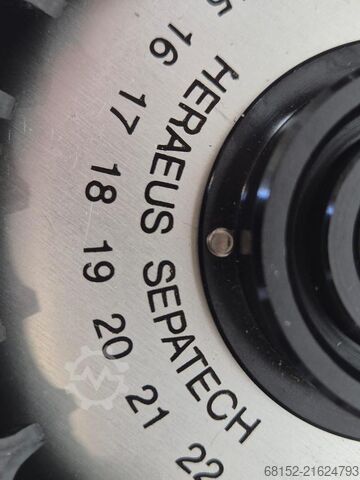 Heraeus Sepatech 3743 Centrifuge Rotor Heraeus Sepatech 3743