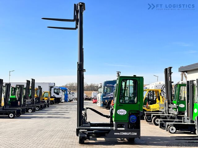 4-way forklift truck Combilift C4000 / LPG / DUPLEX / 4500MM /FREE LIFT