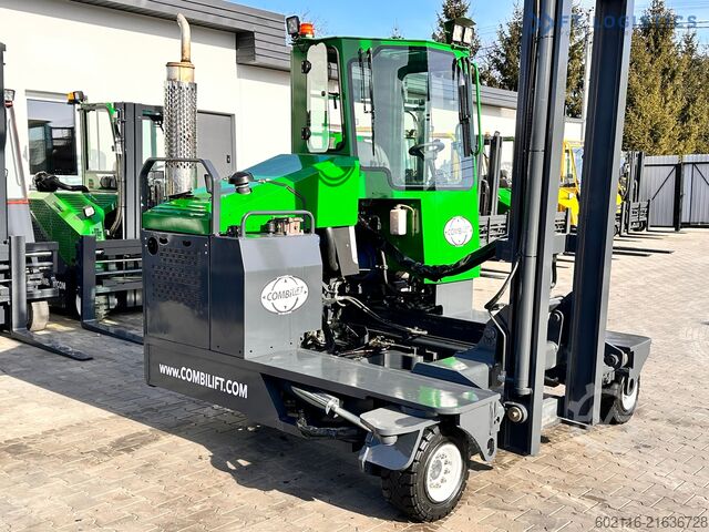 4-way forklift truck Combilift C4000 / LPG / DUPLEX / 4500MM /FREE LIFT
