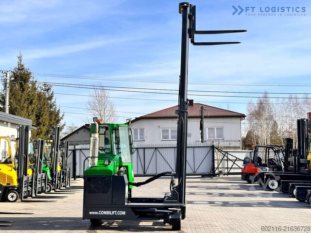 4-way forklift truck Combilift C4000 / LPG / DUPLEX / 4500MM /FREE LIFT