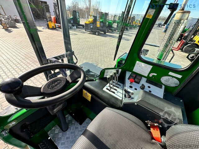 4-way forklift truck Combilift C4000 / LPG / DUPLEX / 4500MM /FREE LIFT