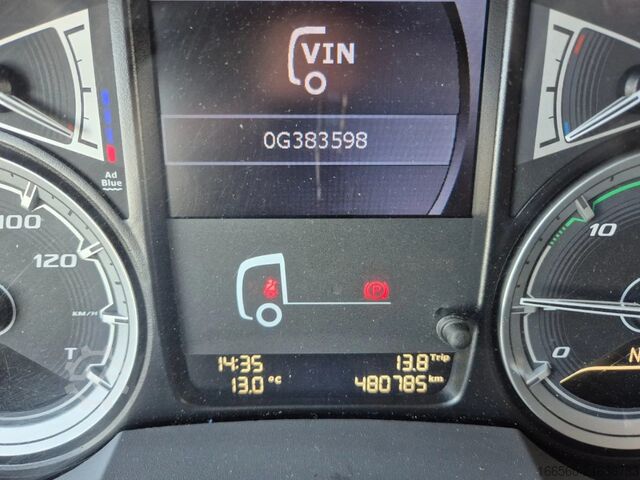 Standard-Traktor DAF XF 480 FT SUPER SPACE CAB ZF INTARDER