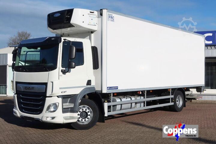 Kühl-/Tiefkühltransport DAF CF 320 FA Koel/Vries + Dhollandia 2000 kg klep,...