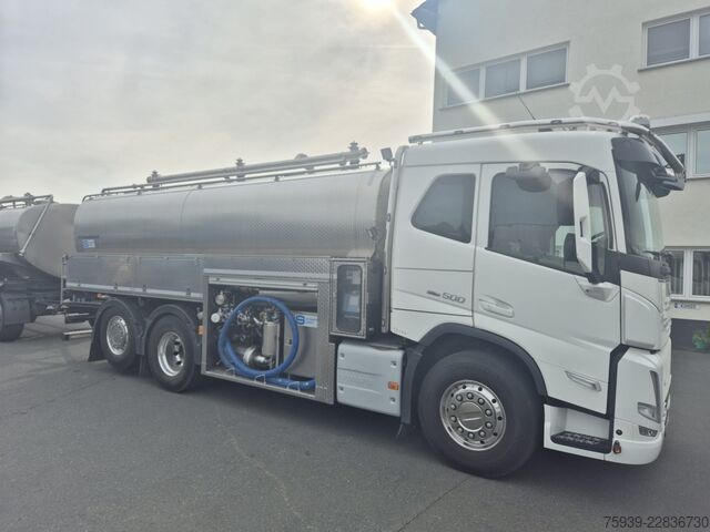 LKW mit Tankaufbau Volvo FM 500 6x2  ISOLIERTER Tankaufbau - TIGER Anlage