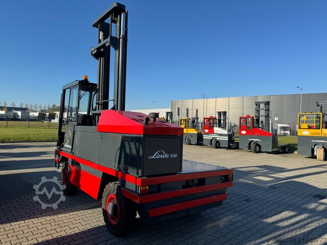 Seitenstapler Linde S50 //Duplex 4850 mm //