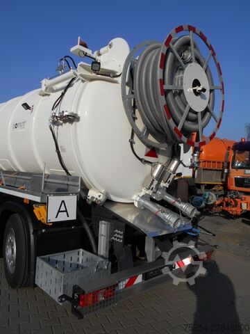 Vacuum tank truck Mercedes-Benz Actros 3540 L 8x2/6 / Pontos 19