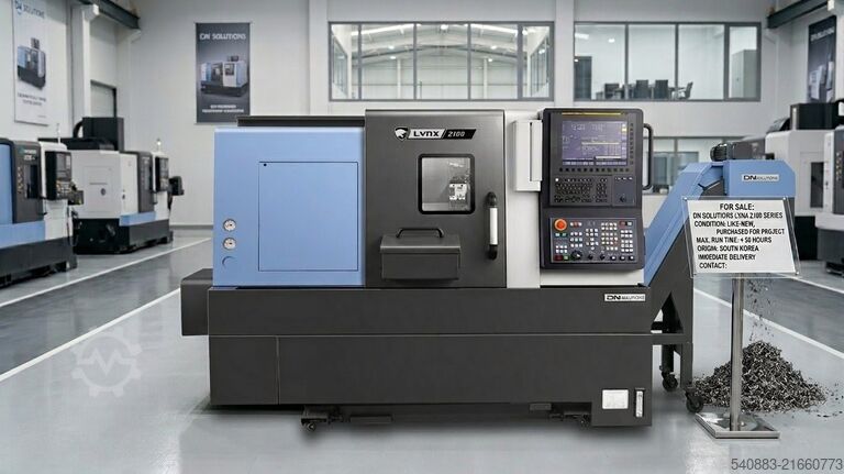 CNC lathe Lynx 2100 GT2100 GT2600 DN Solutions Lynx 2100