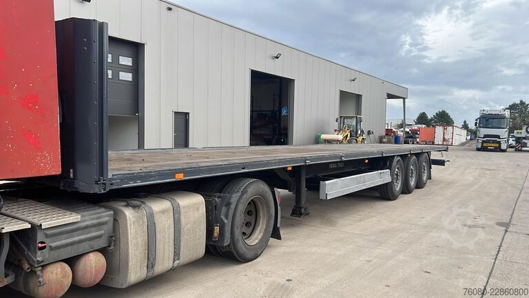 Plattformanhänger Krone SDP27 (DISC BRAKES / FREINS DISQUE / SAF AXLES)