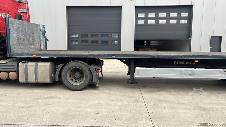 Plattformanhänger Krone SDP27 (DISC BRAKES / FREINS DISQUE / SAF AXLES)