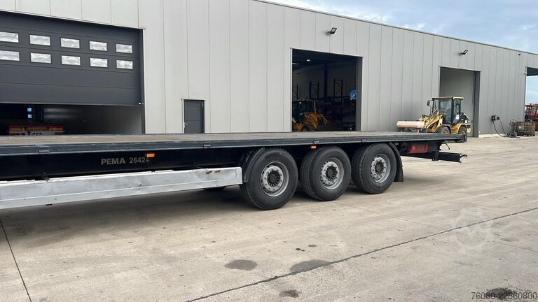 Plattformanhänger Krone SDP27 (DISC BRAKES / FREINS DISQUE / SAF AXLES)