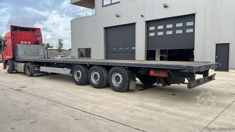 Plattformanhänger Krone SDP27 (DISC BRAKES / FREINS DISQUE / SAF AXLES)