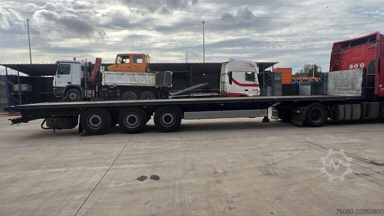 Plattformanhänger Krone SDP27 (DISC BRAKES / FREINS DISQUE / SAF AXLES)