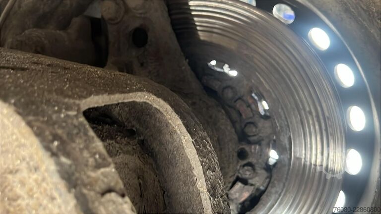 Plattformanhänger Krone SDP27 (DISC BRAKES / FREINS DISQUE / SAF AXLES)