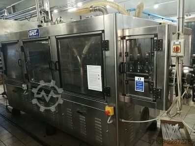 Outside bottles washing machine with dryer Cames Typ WD/ 12