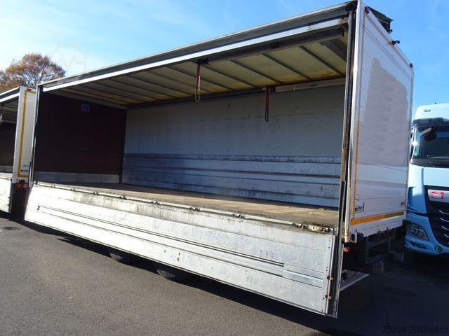 Box truck MERCEDES-BENZ 2543 Actros*2x 7,7 m Schwenkwand*kpl Zug*MSH*Ret