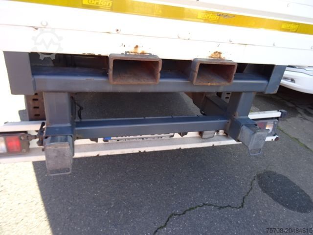 Box truck MERCEDES-BENZ 2543 Actros*2x 7,7 m Schwenkwand*kpl Zug*MSH*Ret