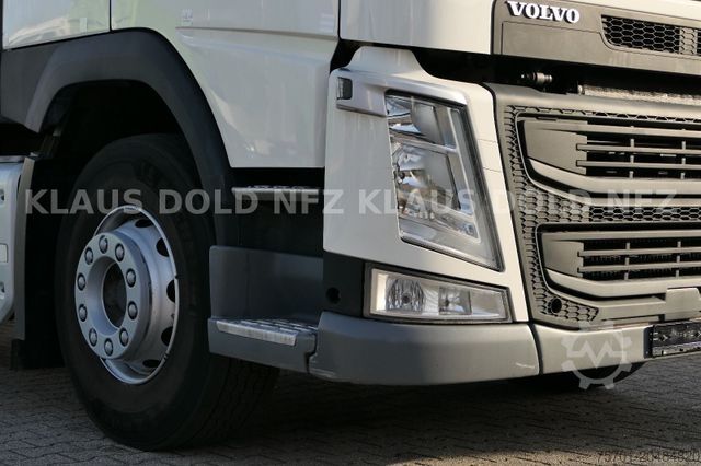 Flatbed truck with tarp VOLVO FM 370 PP Lift-/Lenkachse Bordwände LBW Euro 6