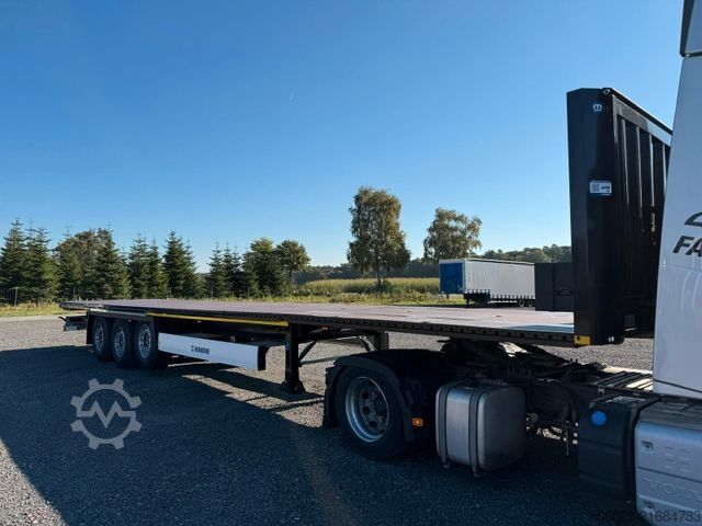 Auflieger mit Arbeitsbühne KRONE Plattform-Auflieger  mit Steckrungen - sofort v.