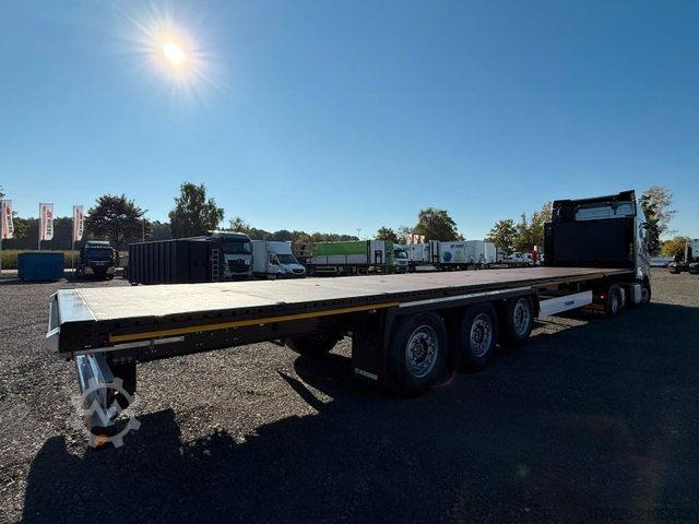 Auflieger mit Arbeitsbühne KRONE Plattform-Auflieger  mit Steckrungen - sofort v.