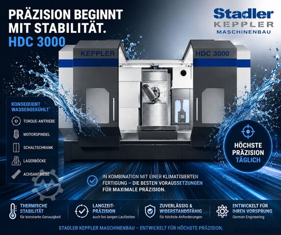 Universal machining center STADLER KEPPLER HDC3000