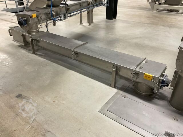 Mixing, screening, and conveying line Hosokawa Micron 20-MFC-43