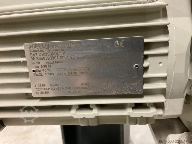 Mixing, screening, and conveying line Hosokawa Micron 20-MFC-43