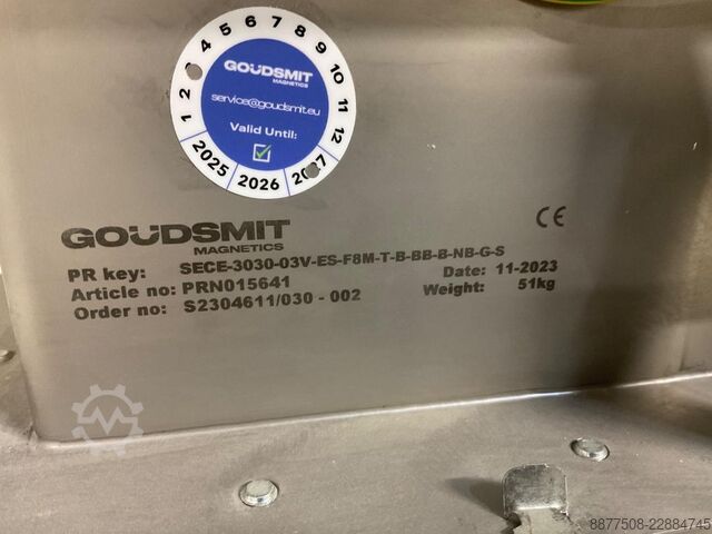 Mixing, screening, and conveying line Hosokawa Micron 20-MFC-43