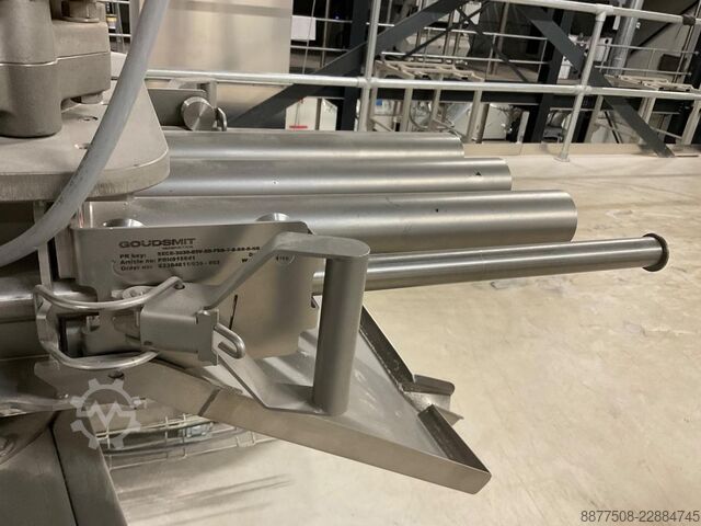 Mixing, screening, and conveying line Hosokawa Micron 20-MFC-43