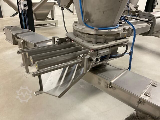 Mixing, screening, and conveying line Hosokawa Micron 20-MFC-43
