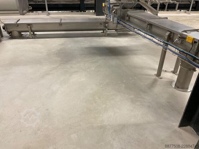 Mixing, screening, and conveying line Hosokawa Micron 20-MFC-43