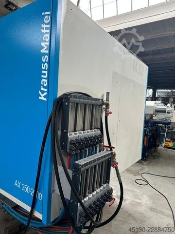 Injection molding machine KraussMaffei KM 350-2000 AX