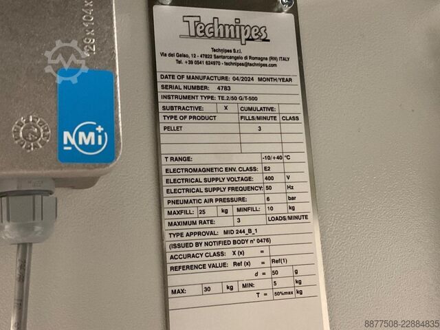Automatic bagging line with gross weigher Technipes CO.23.088
