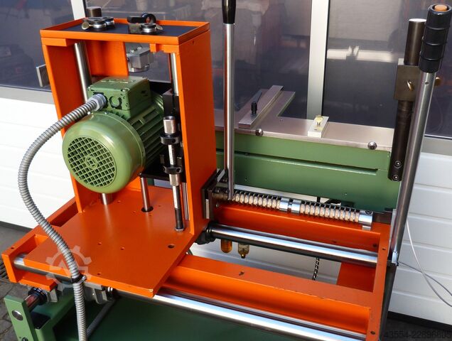 Langlochbohrmaschine Dübelbohrmaschine GANNOMAT mit Lieferung nach D und in EU JUNIOR 320 + Raster + 2 Ebenen