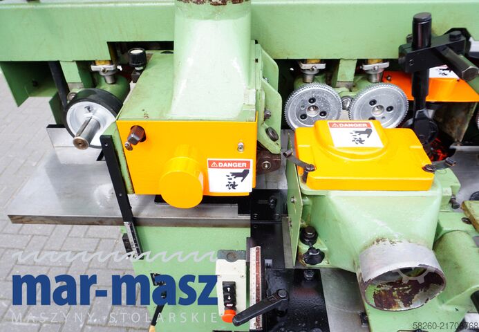 Vier-Seiten-Hobelmaschine WEINIG Profimat 