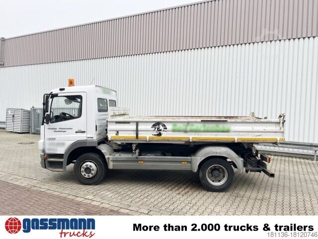 Tipper truck Mercedes-Benz Atego 1222 K 4x2, 2x AHK
