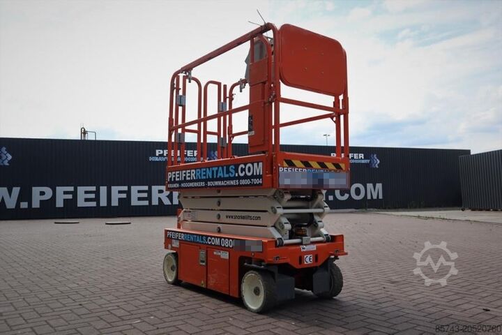Scherenhebebühne Snorkel S3219E Electric, 8m Working Height, 250kg Capacity