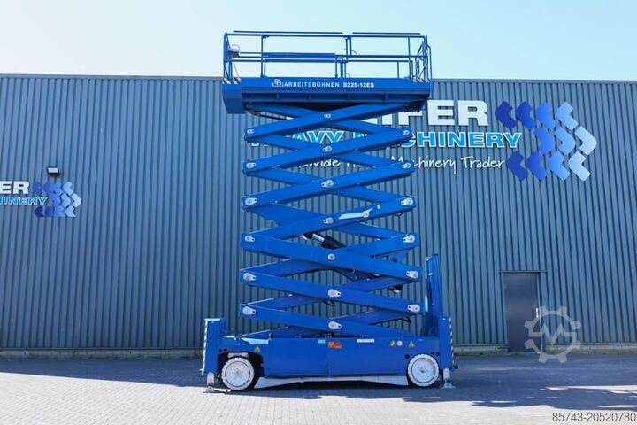 Scherenhebebühne PB LIFT S225-12ES Electric, 22.5m Working Height, 450
