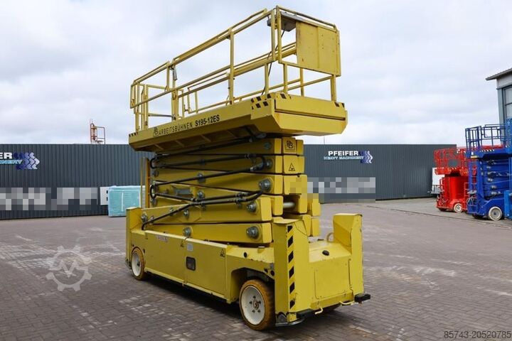 Scherenhebebühne PB LIFT S195-12ES Electric, 19.6m Working Height, 700