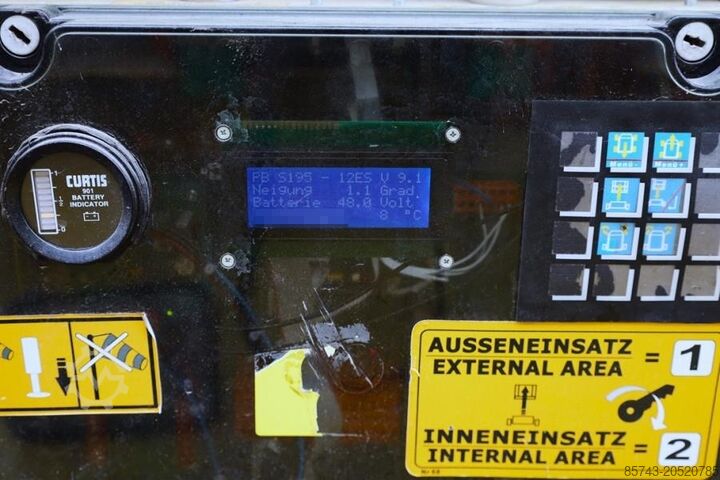 Scherenhebebühne PB LIFT S195-12ES Electric, 19.6m Working Height, 700