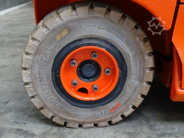 Electric 4-wheel forklift Linde E50HL-01 - TRIPLEX