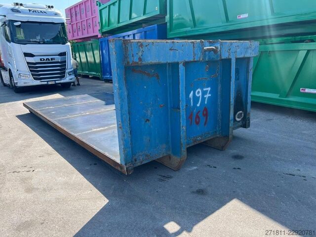 Abrollcontainer  CONTAINER SCARRABILE USATO A PIANALE