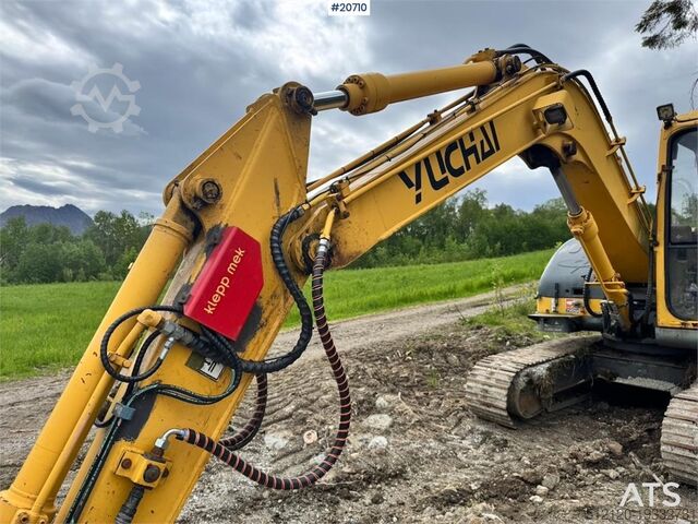 Crawler excavator Yuchai YC85-8 Crawler excavator w/ Bucket. 3200 hours.