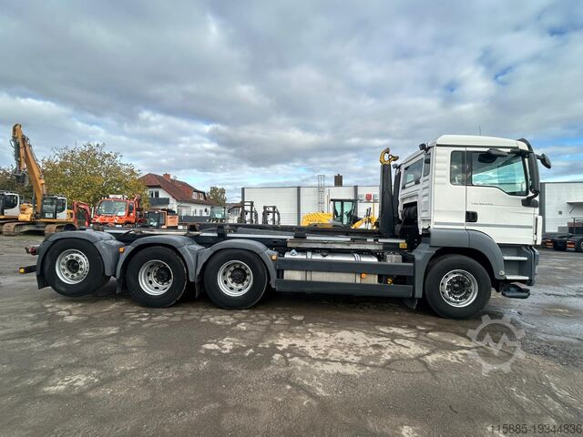 Abrollkipper MAN TGS 35.440/Meiller/RK 3070K/8X4/30T/Lenk