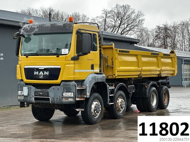 Dreiseitenkipper LKW MAN TGS 35.480 8x6BB Meiller Bordmatik