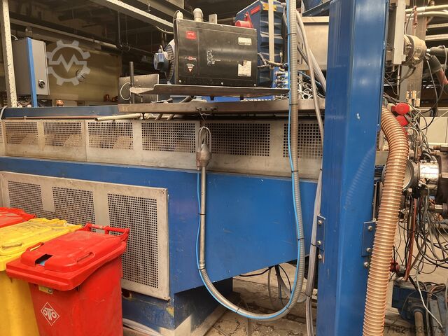 Single screw extruder for PE Hans WEBER NE12